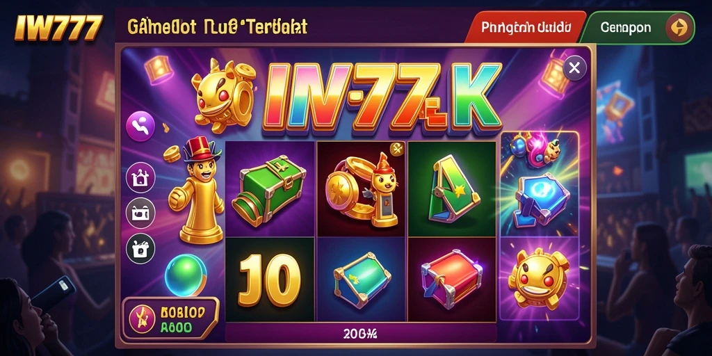 Screenshot IW777 menampilkan gameplay Slot yang mengasyikkan dan menarik.