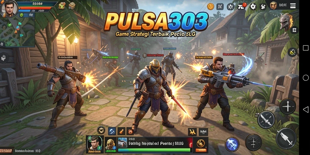 Tampilan dinamis gameplay PULSA303 yang menarik dan interaktif.