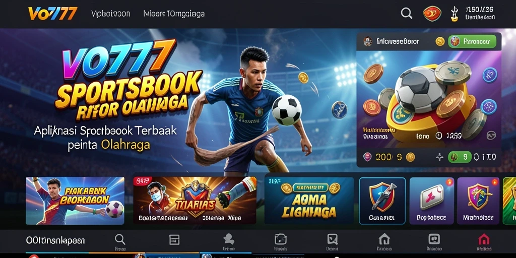 Tampilan gameplay menegangkan dari aplikasi Sportsbook VO777.